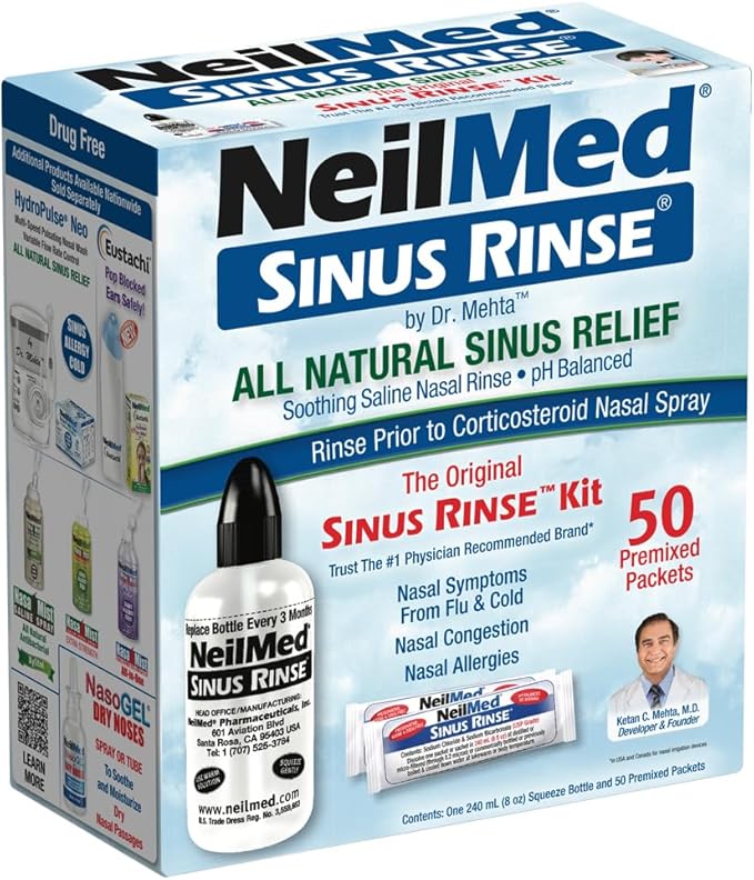 アメリカで買えるアレルギー商品・NeilMed|むぎパン